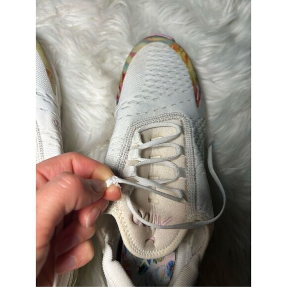 NIKE AIR MAX 270 SNEAKERS FLORAL SUMMIT WHITE ARCTIC PINK  AT6819 100 SZ 9 - Picture 5 of 7